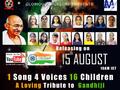 On the occasion of the 74th Independence Day of India GLORIOUS Angelore presents “Gandhiji” a Konkani song